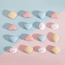 구디푸디 실리콘 이불 고정 핀 클립 4P set, 조개