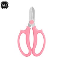 전동 전지 가위 함석 충전식 무선 가격 화신 절단 직경 72 30 mm 스테인레스 스틸 가든 가위 꽃 전문 편안, 08 분홍색
