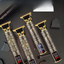 남성용 T9 이발기 전기 면도기 전문 헤어 트리머, 드래곤 플러스 블랙