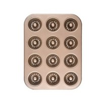 이홈베이킹 금색 미니구겔호프팬 12구, 3개