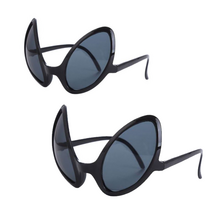 리빙듀오 파티 선글라스 안경 인생네컷 생일 인싸 외계인 픽셀 2개 한세트, 33.외계인선글라스 블랙(038)