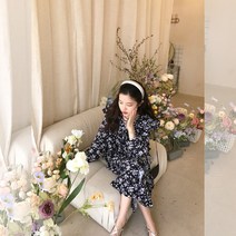 한예슬 박민영 혜리 V넥 아이유 임보라 신지연 한지민 드레스꽃 원피스 김희애 패션 30대