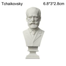 천사상 피규어 미니어처 신 미니 입상 석고 동상 그리스 신화 유명인 조각 드로잉 -165, Tchaikovsky