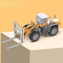 건설 엔지니어링 차량 장난감 세트 큰 타워 크레인 자동차 대형 굴삭기 호이스트, [03] Forklift