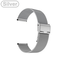 순토 9 피크/순토 3 시계 밴드 손목 벨트 금속 팔찌 액세서리 스테인레스 스틸 메쉬 스트랩, Silver_For SUUNTO 9 PEAK