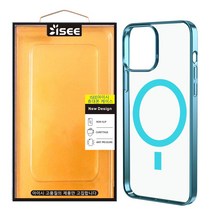 ISEE아이시 Apple 맥세이프 호환 휴대폰 슬림 케이스 7종컬러, 아이폰13Pro, 시에라 블루
