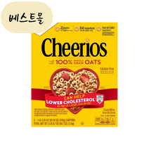 [해외] 치리오스 제너럴밀스 오리지널 홀그레인 오트 시리얼 576g 2개입 베스트몰 미국직구 SNACK, 2개