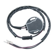 자동차디스크 브레이크 패드3849411 선외 트림 발신기 스위치 센서 볼보 DP-SM SX-M 드라이브 3855535 3863, 01 Black