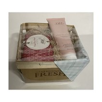 모공크림 FARMHOUSE FRESH Front Porch Punch Harvest Basket Gift Set. 비누 & Hand 크림 Lot