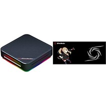AVerMeda Live Gamer BOLT GC555 외장 게임 캡쳐 [4K HDR 60p 대응] 패스 스루 기능 첨부 Thunderbolt3 접속 DV528 + 아바미디아 공식 캐릭터 엘레나 마우스 패드 MER001