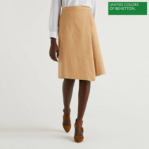 베네통 Flared midi skirt 1S_49PE507L4_394