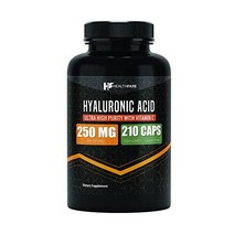 HealthFare Hyaluronic Acid Capsules (250mg 210 Count) 헬스페어 하이알루론산 캡슐 210정)