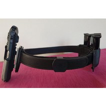 1000d 나일론 15 스포츠 전문 장비 전술 벨트 허리 지원 ipsc 사냥 야외 선호, Black, M