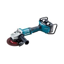 마끼다 디스크 그라인더 베어툴 18V 180mm 무선 연동 집진 지원 패들 스위치형 6Ah 배터리 2개 충전기, 무선 연동 집진 대응, 6Ah 배터리 2개, 충전기, 케이스 포함