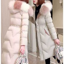 벨트패딩 여자 롱패딩 패딩점퍼 오리털 덕다운 경량