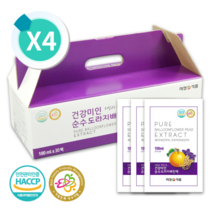 건강미인순수 지성식품 도라지배즙 120팩, 1, 1