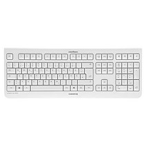 CHERRY DW 3000 무선 키보드 및 마우스 세트 독일식 레이아웃 QWERTZ 키보드 배터리 작동식 GS 승인 속삭이는 조용한 키 입력 흰색 회색 -12618, 스페인어 레이아웃 - QWERTY
