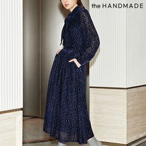 더핸드메이드 벨벳 번아웃 스커트