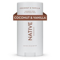 Native 데오드란트 내추럴 데오드란트 for Women & Men 알루미늄 Free with Baking Soda Probiotics Coconut 오일 & Shea 버터, 2개