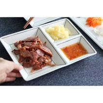 [토앤스토리] 3절나눔접시 도자기공방그릇