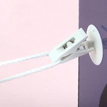 만능 큐방 집게 현관 마스크 걸이 못대신 매직 후크 모자 거치대 고무장갑 흡착 고무 강력 압착 흡착판 고리 유리 싱크대 화장실 벽면 무타공 틈새 고정 2개, 화이트