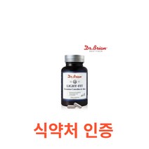 닥터브라이언 라이트핏 녹차카테킨&알로에 120캡슐 장내가스 묵은변 뱃살제거 식약처인정 다이어트영양제 120캡슐 4박스 콜레스테롤개선 항산화 유해산소제거 보조제 대용량, 120캡슐X18개