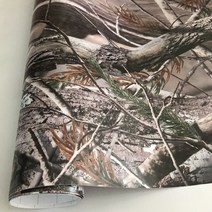 차량용랩핑지 자체 접착 Realtree 차량용 포장용 필름 카모 슈팅 사냥 스킨 랩 범용 DIY 비닐 키트, 01 Option 1_06 50cm x 200cm, 1개