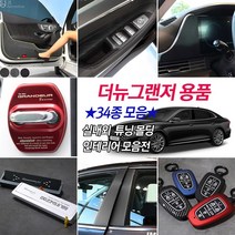 JS automotive 더뉴그랜저 도어 글로브 박스 시트등 커버 윈도우 기둥 필러 도어스트라이커 수납 포켓 스피커 트렁크 범퍼 필러 차량 인테리어 몰딩, 30_C필러 타공 플레이트-써클(유광골드)