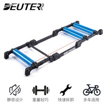 2단 무음 자전거 평로라 롤러 산악 MTB 실내 트레레이너 스탠드 랙, 04 GT03-(파란색) 롤러 트레이너