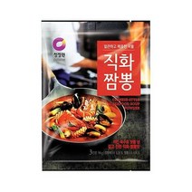청정원 간편식 청정원 직화짬뽕 96g (3인분 분말) 집밥 도시락 식자재 캠핑 별미, 16개