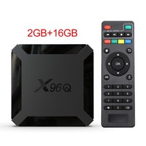 스마트 TV 박스 와이파이 구글 플레이어 유튜브 X96 안드로이드 10 올위너 H313 쿼드 코어 4K 60fps 1GB 8GB 셋톱 박스 X96Q 2GB 16GB, 29.Au 플러그  2G16G