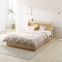 파로마 포마드 LED수납침대 SS 프레임만 슈퍼싱글침대 / 수납침대 / 원룸침대, 오크