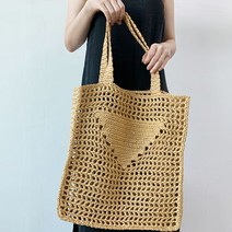 명품 여름 가방뜨기 코바늘 네트백 핸드폰가방뜨기 코바늘 가방 뜨기 패키지, 브라운