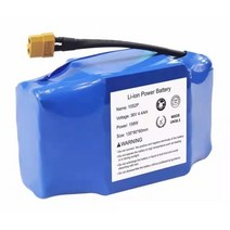 전동킥보드보조배터리 36v 4.4ah 충전식 리튬 배터리 10s2p 4400mah 18650 전기 자체 균형 스쿠터 호버 보드 배터리, 36v 5600mah