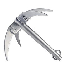 보트 선박용 고무보트 배 접이식 로프 닻, 20미터나일론로프+닻