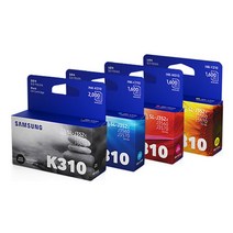 삼성정품잉크 INK-K310 C310 M310 Y310 /SL-J3570FW J3560FW J3525W, INK-Y310 노랑, 1개