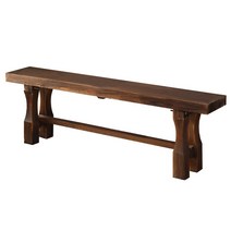 고재벤치 카페 의자 단독주택 나무 가구 베란다 야외, 60x25x42cm  좌판 두께 3cm