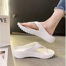 (당일출고) 제이드슈 푹신한 초경량 EVA 소프트 플립플랍 쿠션 가벼운 통굽 남성 여성 쪼리 여름 슬리퍼