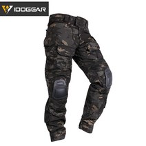 택티컬 IDOGEAR G3 전투 바지 무릎 패드 에어소프트 전술 멀티캠 CP 사냥 위장 3201