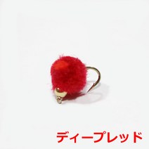 【在庫処分セール品】ビーズヘッドエッグフライ 完成品 4本セット 【ゆうパケットOK】 112742, 밝은 레드, 14