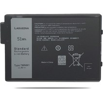 Dell Latitude 7424 5424 5420 Rugged Extreme 시리즈 DMF8C 0DMF8C 11.4V 51Wh 3셀과 호환되는 Laqueena 7WNW1 노트북