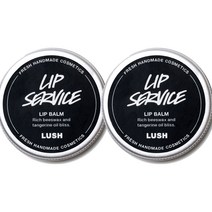 LUSH 러쉬 립 서비스 립밤 12gx2개 Lush Lip Service Balm, 1개, 시트러스, 12g