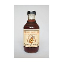 워니쉬 슈가 부시 100% 순수 메이플 시럽 위스콘신 노스우드에서 16 온스 파인트