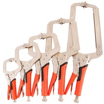 목공용클램프 클램프 만력기 퀵그립 목공공구 크램프, 옵션02 C형 목공용클램프-14인치