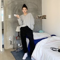 핏앤제이 아라니 기모 밴딩조거팬츠