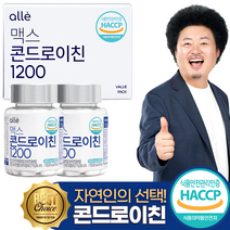 콘드로이친 1200 맥스 윤택 알레 600mg, 180정, 1박스