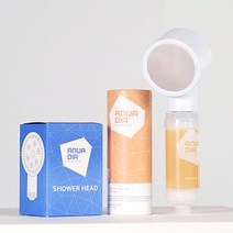 [샤워필터+헤드 세트] 아쿠아디아 항균99.9% 향기 샤워기필터 녹물제거 염소제거 피부보습, 포레스트(피톤치드로즈마리향)
