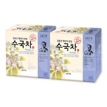 (메카몰) 쌍계명차 김동곤 명차 수국차 40티백, 48g, 2개, 40입