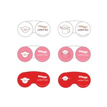 강아지 캐릭터 렌즈케이스 렌즈통, 강아지-1