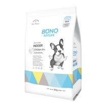 보노네이처 강아지 인도어 치킨 사료, 6kg